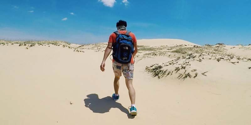 khám phá cồn cát phú quang